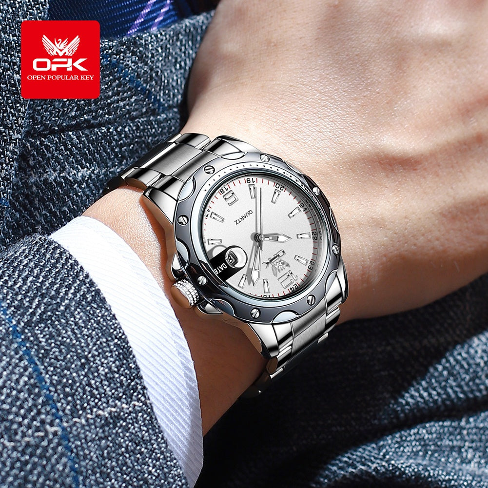OPK 6026 Men's Quartz Watch with Date Display – detail view 4