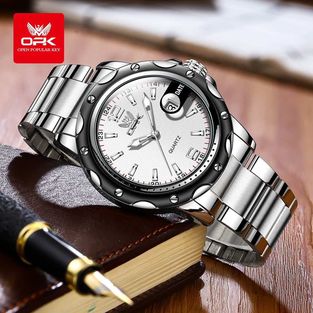 OPK 6026 Men's Quartz Watch with Date Display – detail view 5
