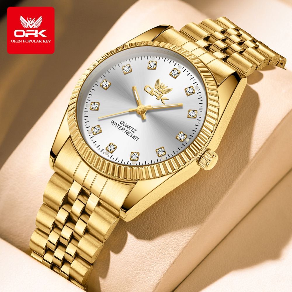 OPK 6027 Men's Quartz Watch in Gold and Two-Tone Look – detail view 6