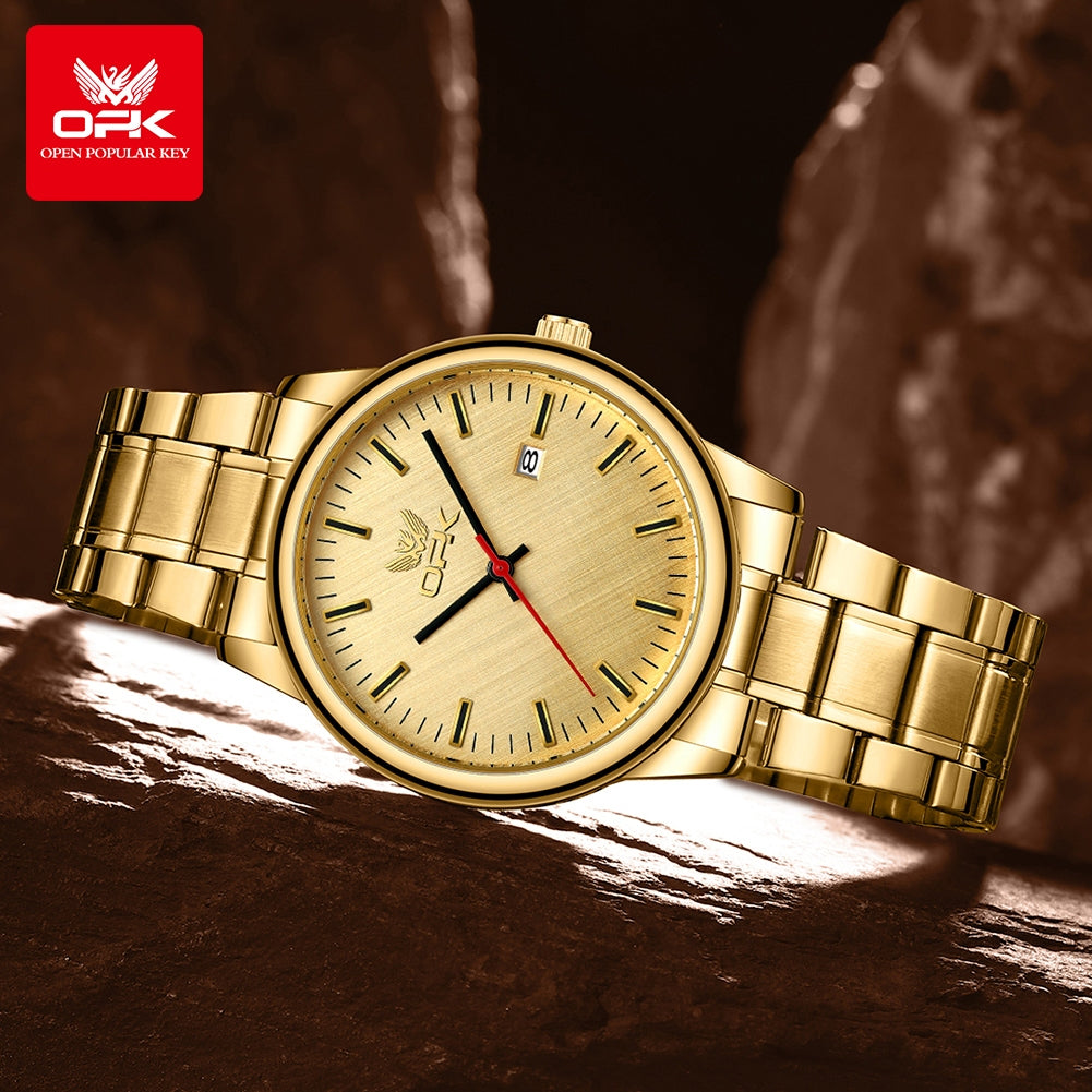 OPK 6030 Men's Quartz Watch with Date Display – detail view 6