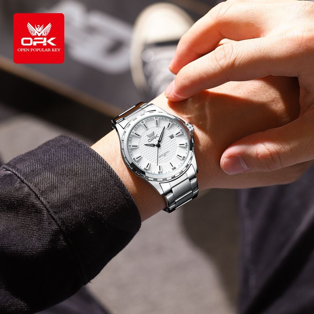 OPK 6037 Men's Quartz Watch with Date Display – detail view 3