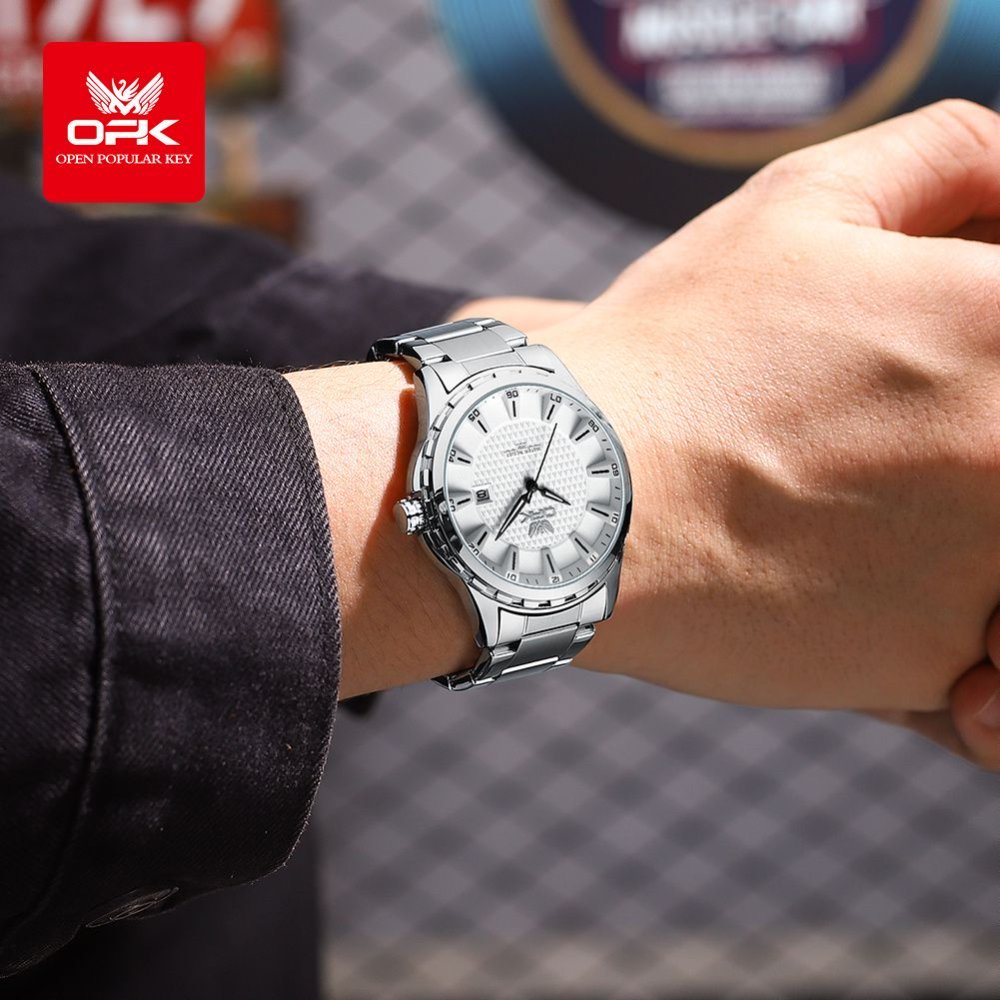 OPK 6037 Men's Quartz Watch with Date Display – detail view 4