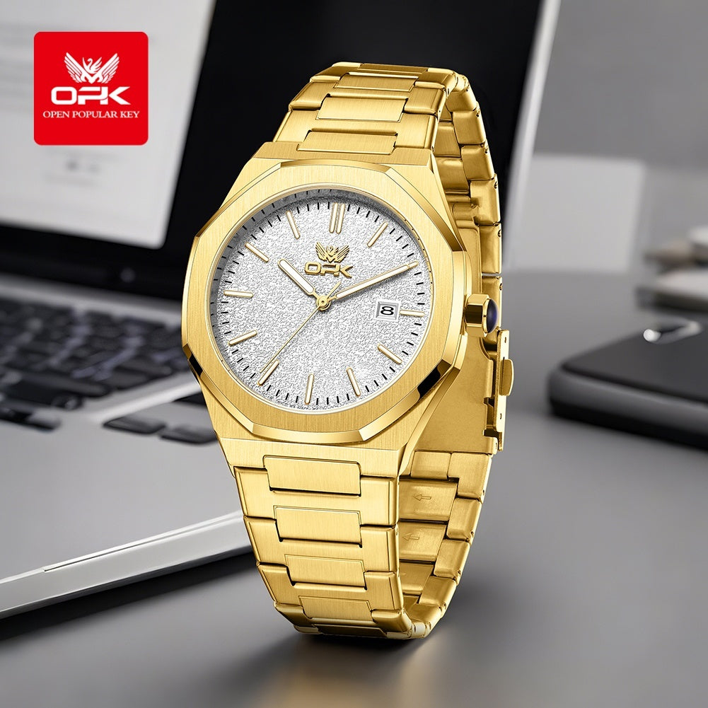 OPK 6046 Men's Quartz Watch with Luminous Display – detail view 5