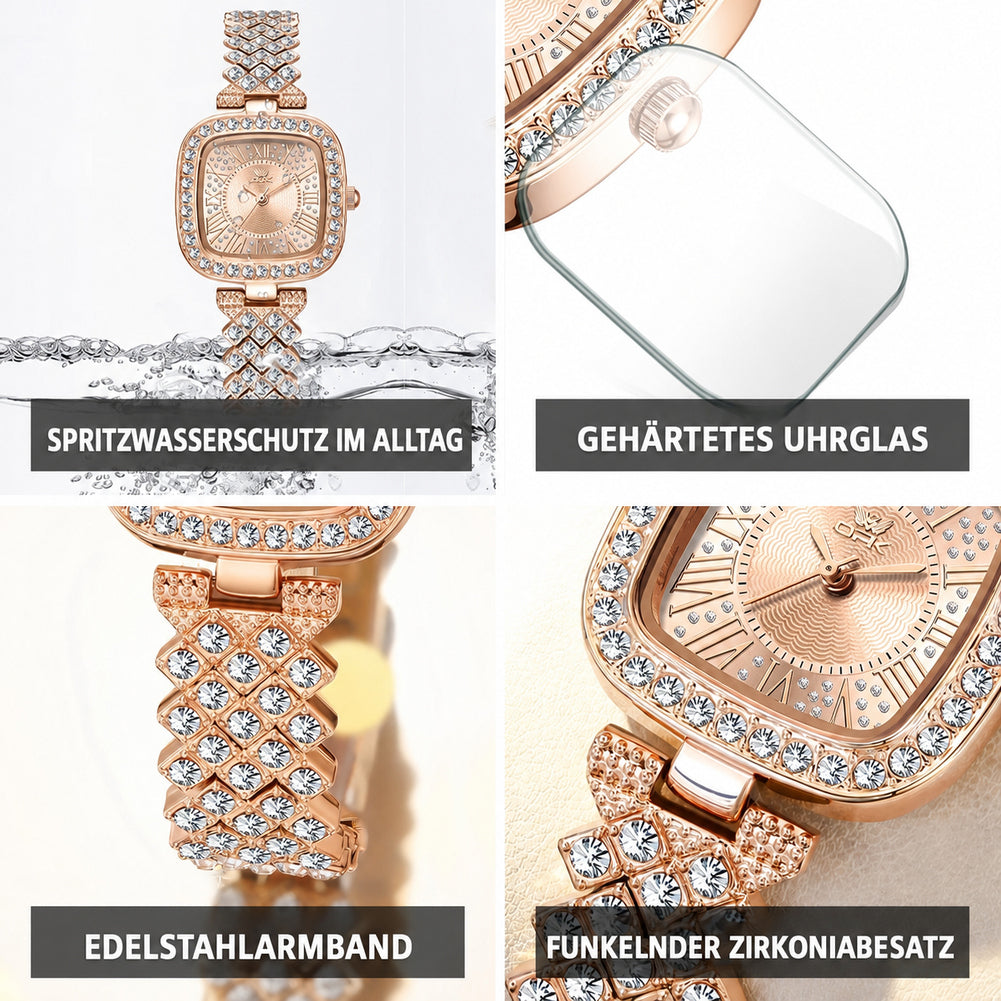 OPK 6048 Women's Quartz Watch with Crystal Embellishment – detail view 6