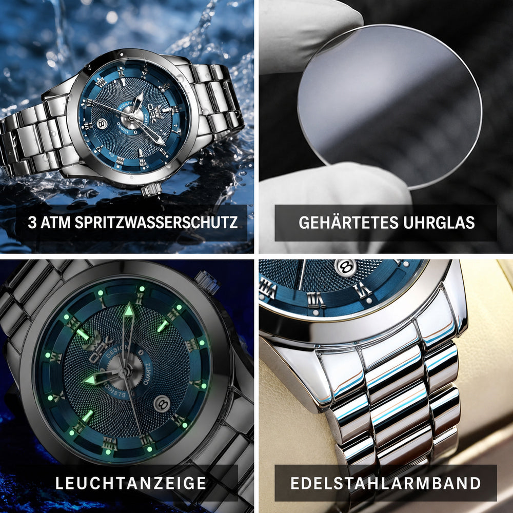 OPK 6056 Men's Quartz Watch with Date Display – detail view 5