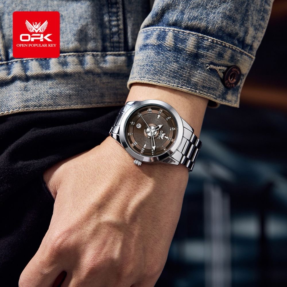 OPK 6056 Men's Quartz Watch with Date Display – detail view 7