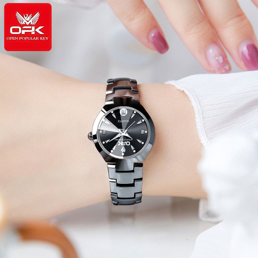 OPK 8105 Women's Quartz Watch with Date Display – detail view 2