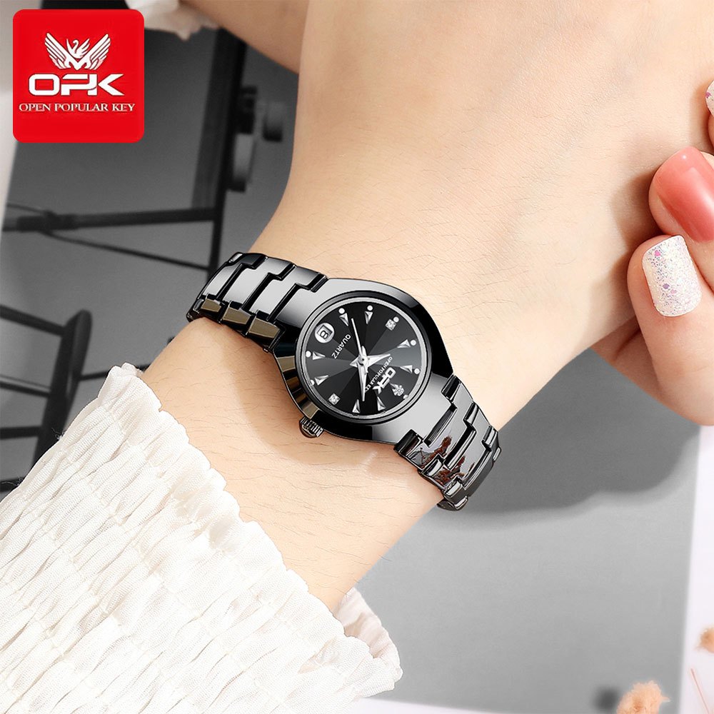 OPK 8105 Women's Quartz Watch with Date Display – detail view 4