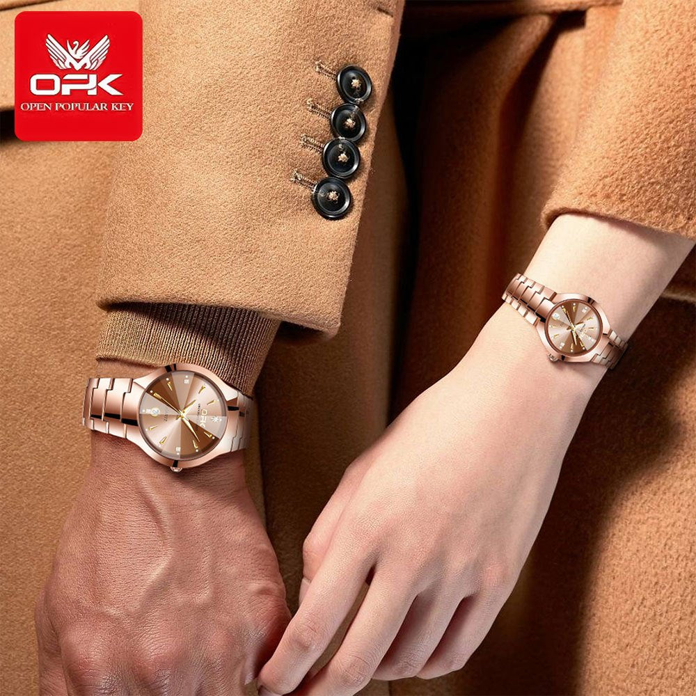 OPK 8105 Couples Watch Set for Women and Men – detail view 2