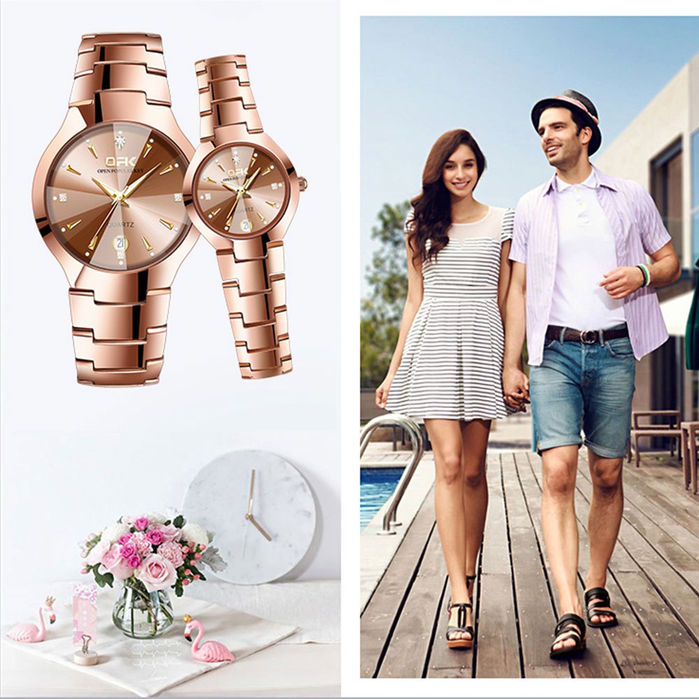 OPK 8105 Couples Watch Set for Women and Men – detail view 7