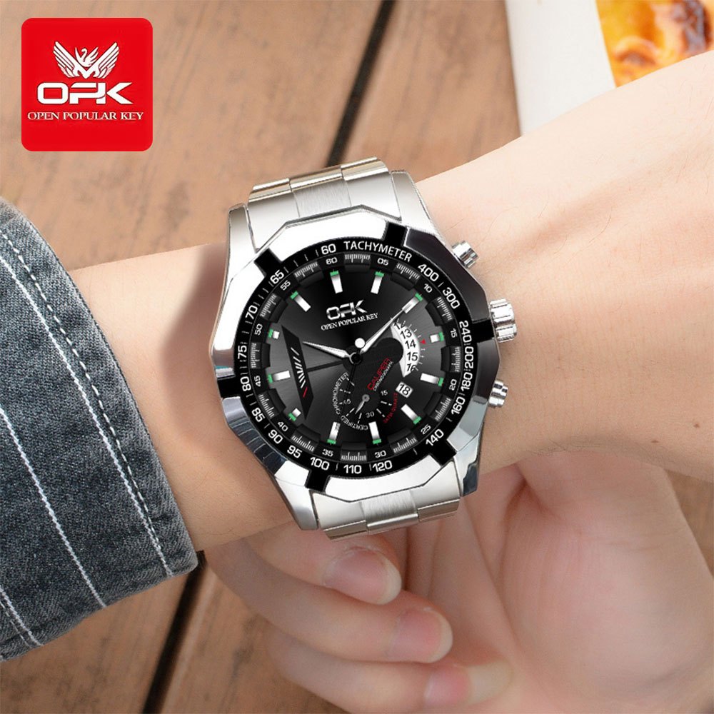 OPK 8108 Men's Quartz Watch with Multifunction Displays – detail view 5