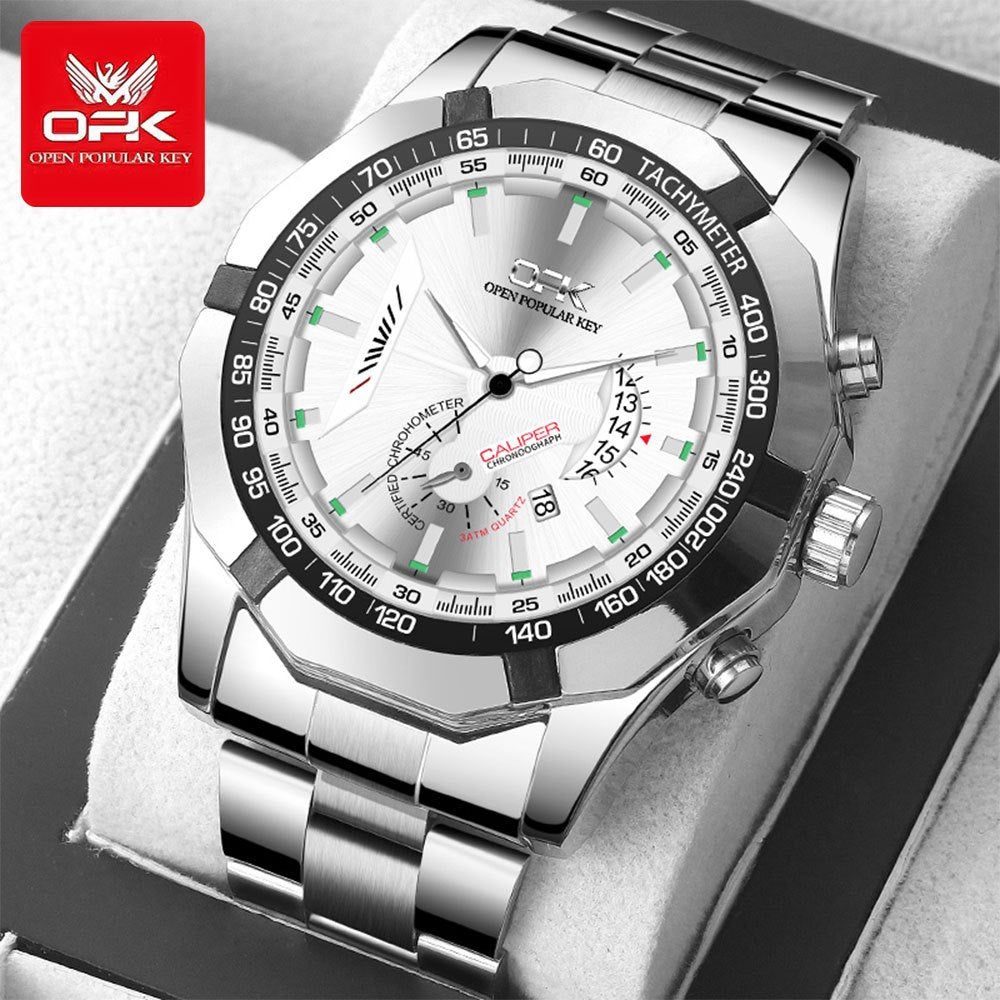 OPK 8108 Men's Quartz Watch with Multifunction Displays – detail view 8