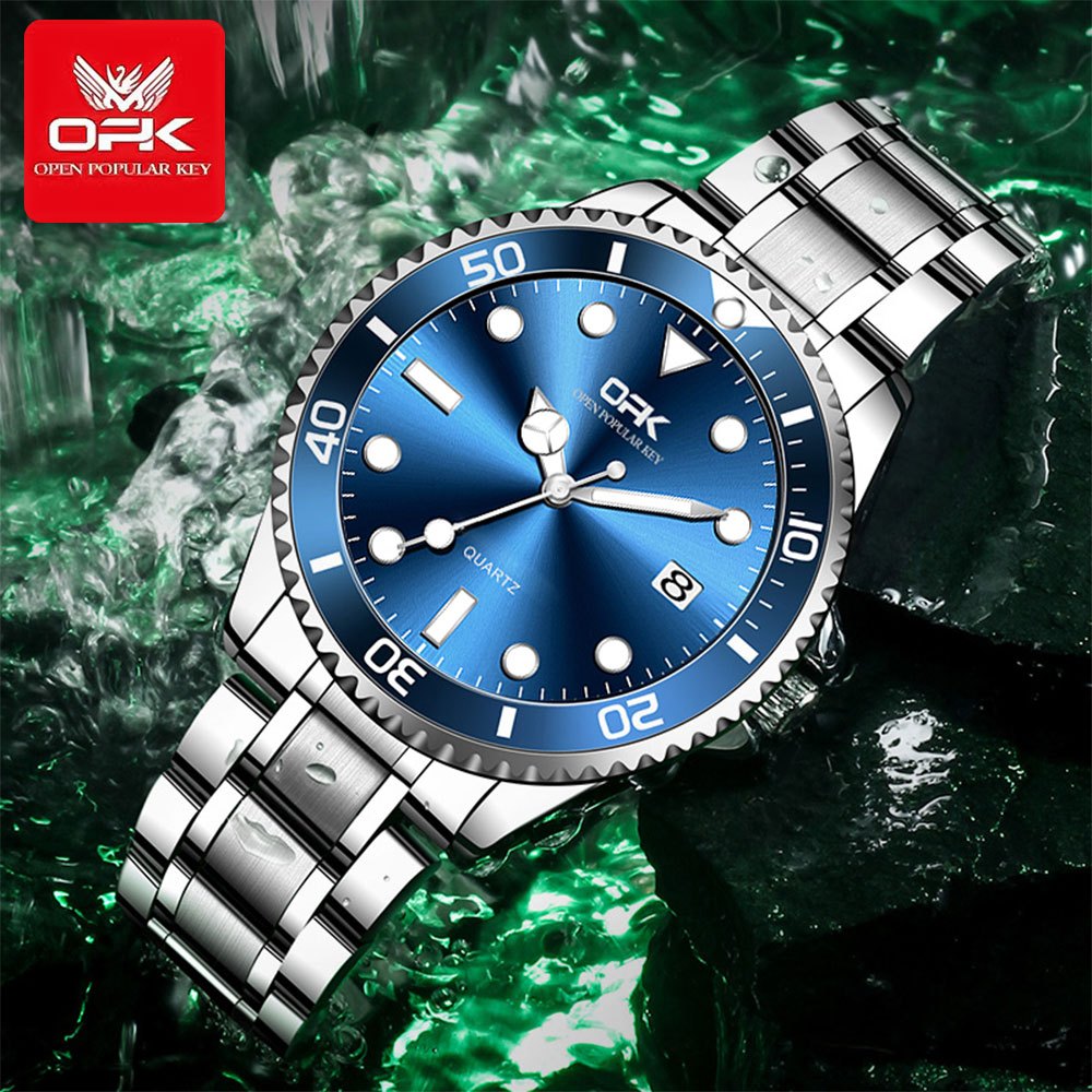 OPK 8118 Men's Quartz Watch with Date Display – detail view 4