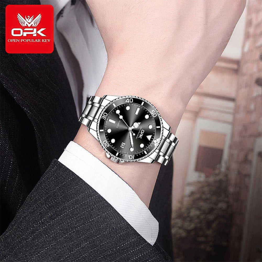 OPK 8118 Men's Quartz Watch with Date Display – detail view 7