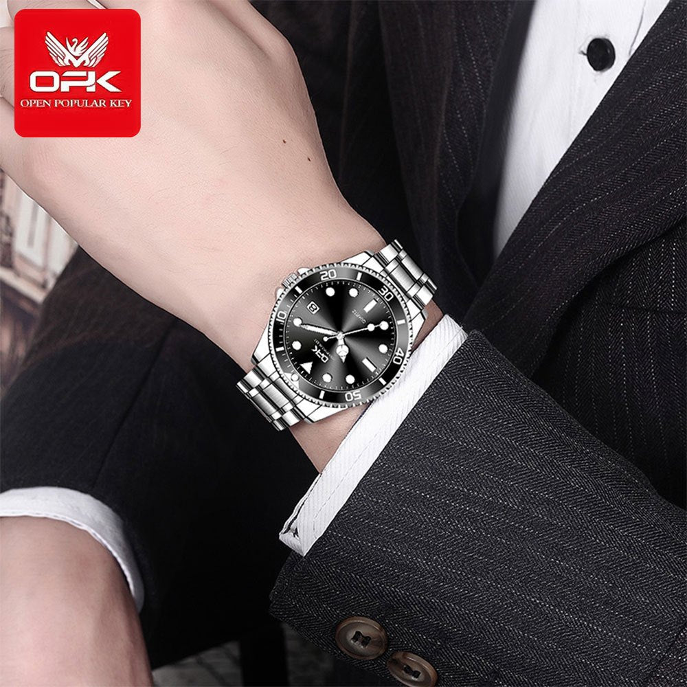 OPK 8118 Men's Quartz Watch with Date Display – detail view 9