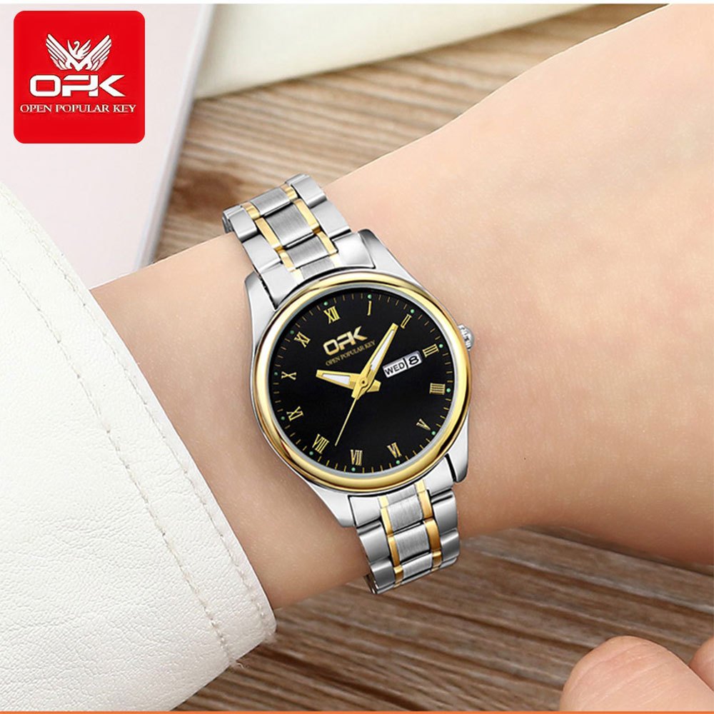 OPK 8121 Women's Quartz Watch with Day and Date Display – detail view 9