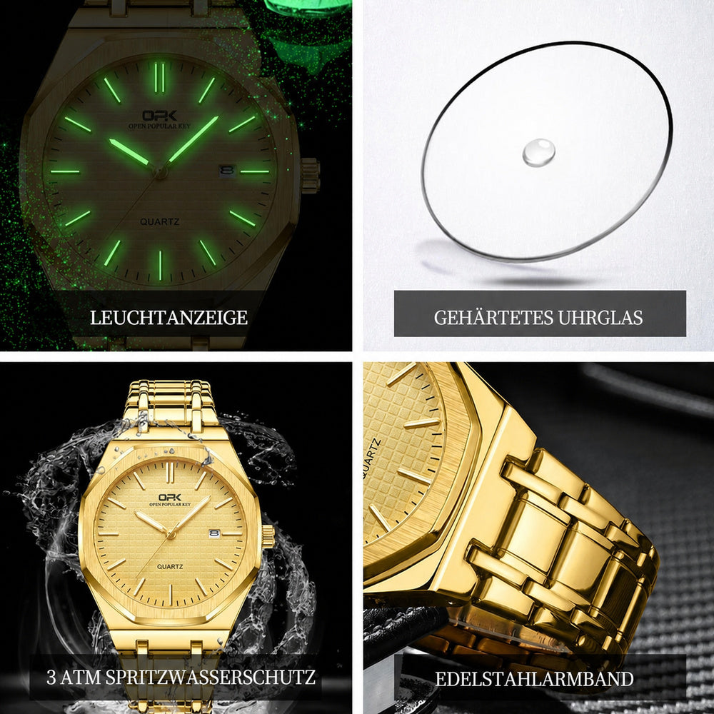 OPK 8139 Men's Quartz Watch with Octagonal Case – detail view 5