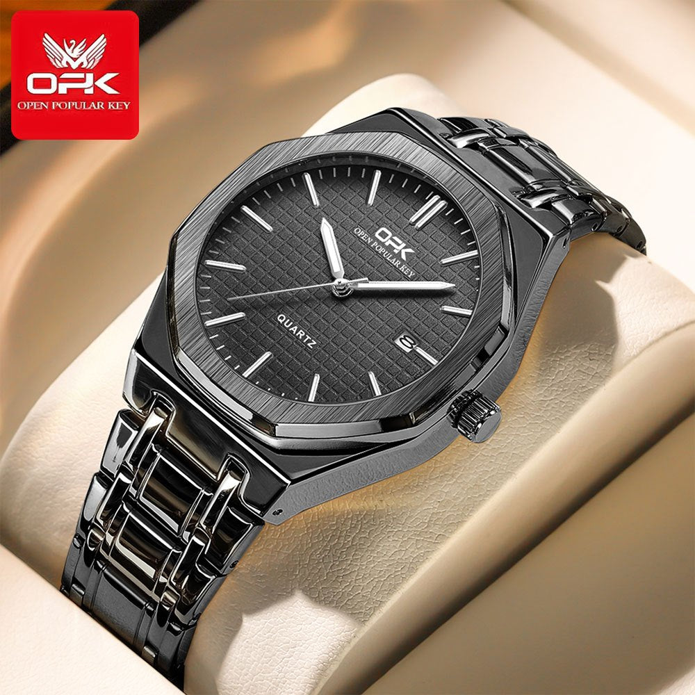 OPK 8139 Men's Quartz Watch with Octagonal Case – detail view 6