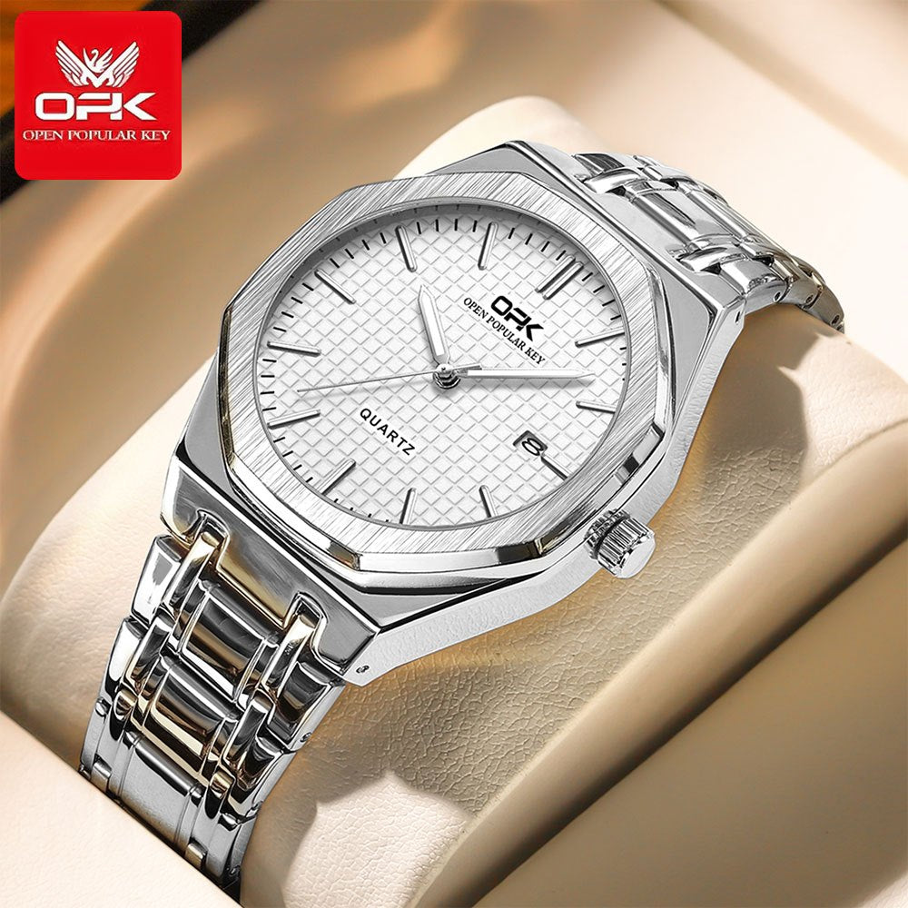 OPK 8139 Men's Quartz Watch with Octagonal Case – detail view 9
