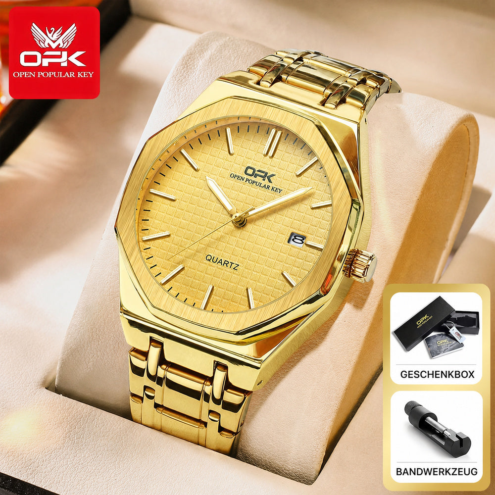 OPK 8139 Men's Quartz Watch with Octagonal Case – detail view 1