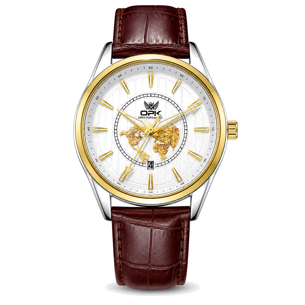 OPK 8155 Men's Quartz Watch with Open Dial