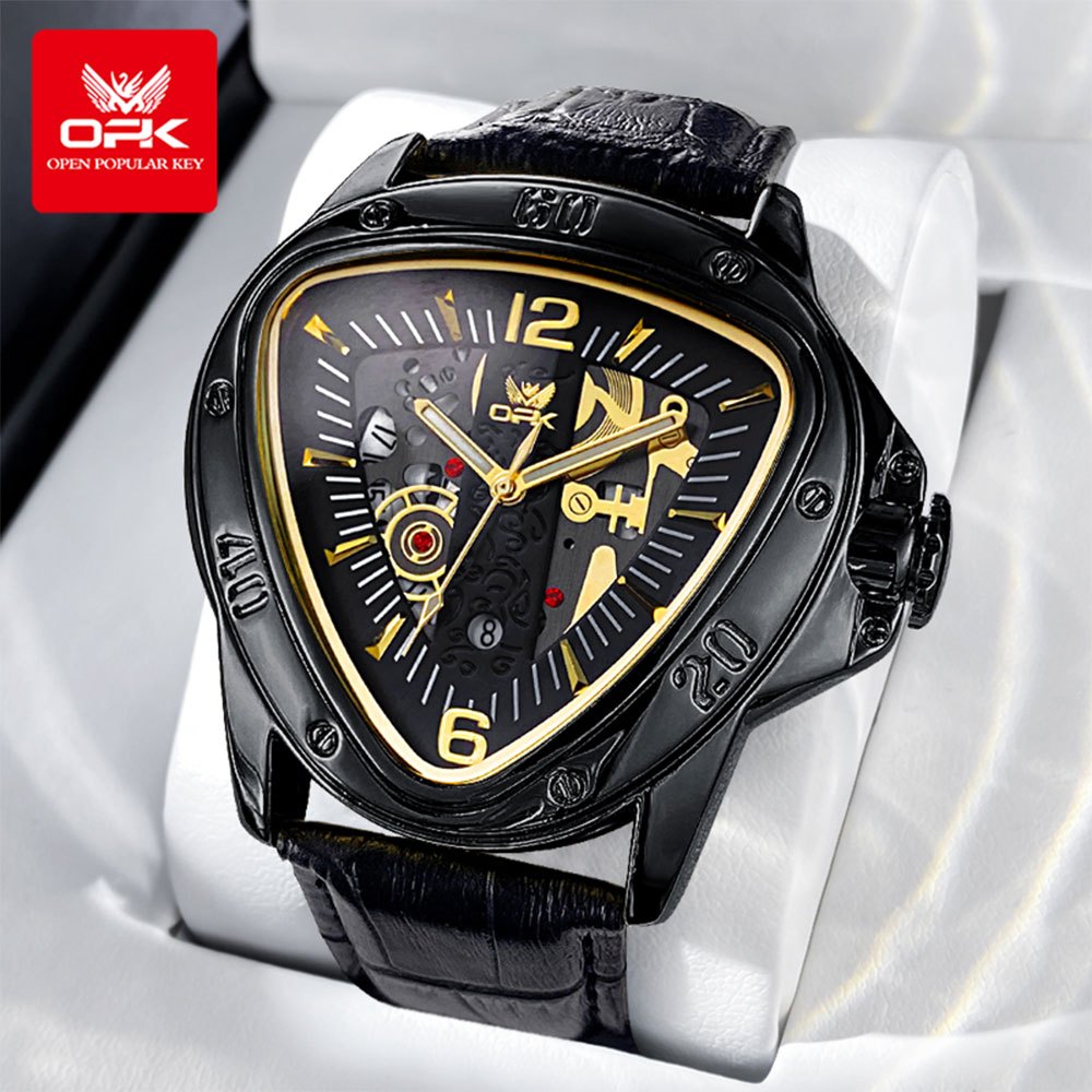 OPK 8168 Men's Skeleton Quartz Watch – detail view 6