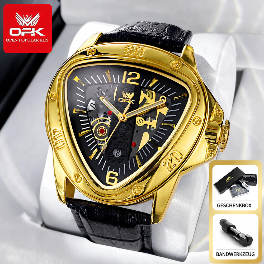 OPK 8168 Men's Skeleton Quartz Watch – detail view 1
