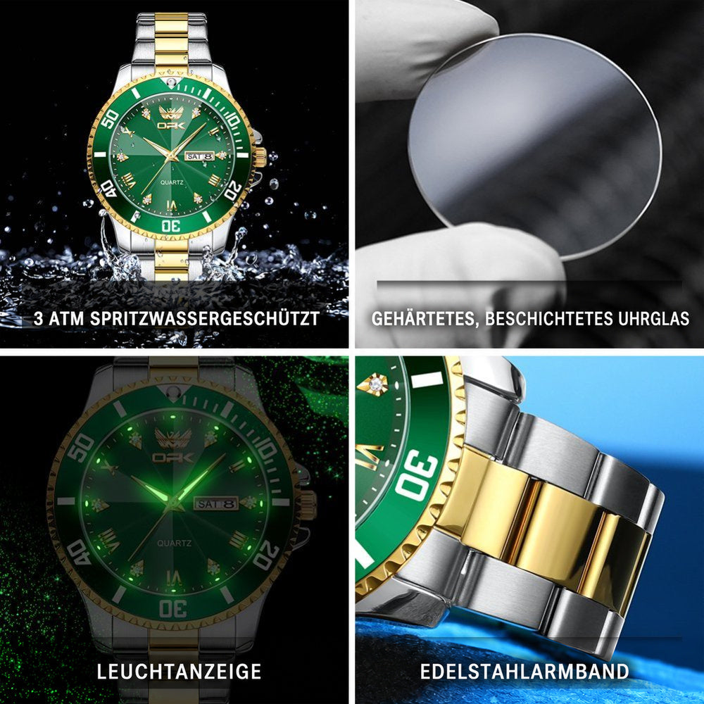 OPK 8171 Men's Quartz Watch with Day and Date – detail view 5