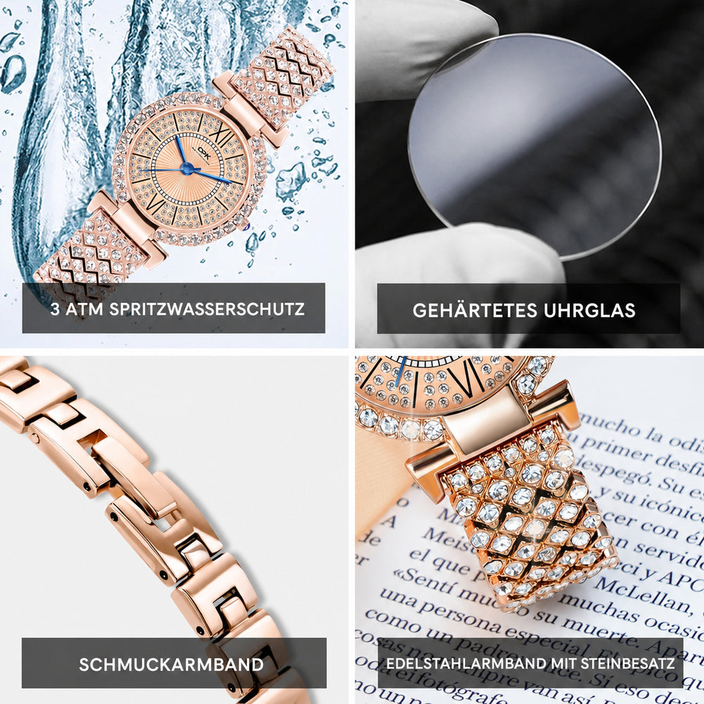 OPK 8618 Ladies' Quartz Watch with Rhinestone Embellishment – detail view 6