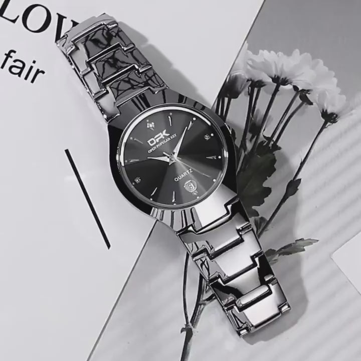 OPK 8105 Couples Watch Set for Women and Men product video