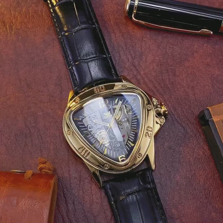 OPK 8168 Men's Skeleton Quartz Watch product video